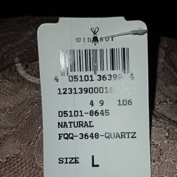 WINDSOR NATURAL/BLUSH LACE DRESS SZ.L NWT. - Picture 10 of 12